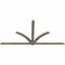 Ekena Millwork Redmond Rough Sawn Timber Gable Bracket, Douglas Fir, 108"W x 54"H x 2"D x 4"F, 12/12 Pitch GBW108X54X0204RED00RDF - alternate 2